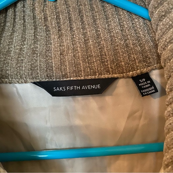 Saks Fifth Avenue Men’s Knitted Jacket Size S/P - Picture 2 of 6